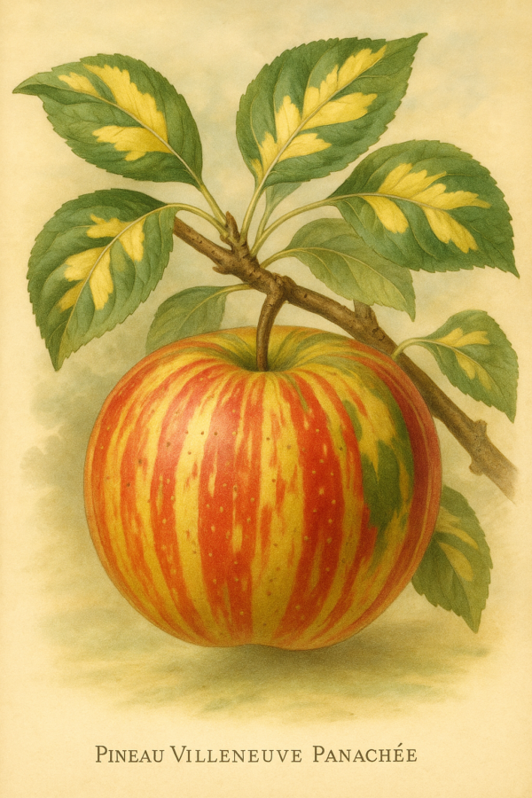Pommier Pineau Villeneuve Panachée
