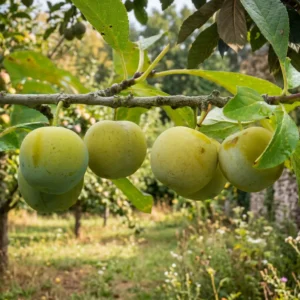reine-claude-leon-hisse-pruniers-arbres-fruitiers-la-pepiniere-du-valauga-morbihan Prunier Reine Claude Léon Hisse